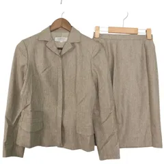 LANVIN La COLLECTION ランバン 秋冬★ 杢調 セットアップ テーラード ジャケット スカート スーツ Sz.36 レディース