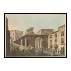 【B3サイズ（約36x51cm）】【bn-poster-4020】フレーム付き 世界の古い絵画 復刻 レトロポスター デジタルリマスター インテリア 作品 油絵 水彩画 おしゃれ  モダン シンプル