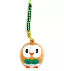 [Used] Keychain/Mascot (Character) Rowlet Bell Strap "Pokémon" Pokémon Center Limited Edition