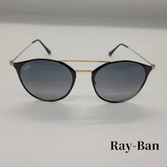 Ray-Ban レイバン ボストン型 ダブルブリッジ グレーグラデーション サングラス ケース付