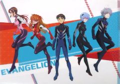 [중고] 클리어 파일 집합(파일럿) 9주년 기념 쿠 A4 리어 파일 [에반게리온 신극장판] EVANGELION STORE TOKYO-01 9주년 기념 이벤트 상품
