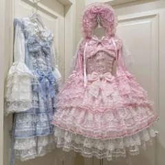 新年クリスマス コスプレ ロリータ 芙蝶双星 ドール感JSK ハーネスドレス 春用 可愛い オリジナル 舞台?撮影?イベント?仮装向け 高品質 CJS1205P400