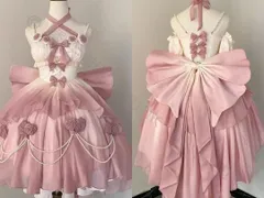 新年クリスマス用コスプレ衣装 ロリータワンピース 華ロリ ティアード コスプレ衣装 ゴシック 仮装 エレガント CJS1205P310