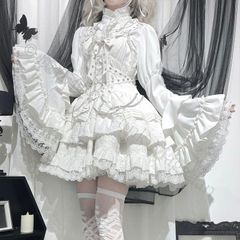 Catcocoon ホワイト ロリータ セットアップ - メルカリ