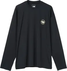 ザ・ノース・フェイス THE NORTH FACE アウトドア ロングスリーブウォータースムースティー L/S WATER SMOOTH T メンズ 長袖シャツ カットソー トップス 軽量感 ストレッチ UVケア 透けにくい  NT12432 K ブラック