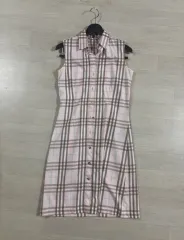 バーバリー ピンク チェック ワンピース