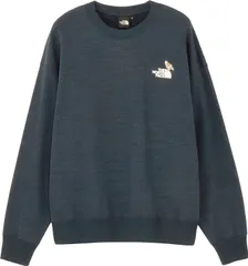 ザ・ノース・フェイス THE NORTH FACE アウトドア ズーピッカークルー メンズ レディース 長袖 スウェット トレーナー トップス ロングスリーブ 吸放湿性 ゆったり シンプル ロゴ入り リブ袖  NT12536 UN アーバンネイビー