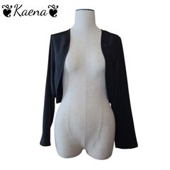 ❦Kaena❦ 着物リメイク ボレロ ショートジャケット 羽織り 黒留袖