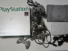 ジャンクPlayStation 初代 プレステ 本体2台 PSONE コントローラー6個セット