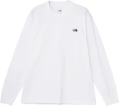 ザ・ノース・フェイス THE NORTH FACE アウトドア ロングスリーブフラッシュドライヌプシコットンティー メンズ 長袖 Tシャツ ロンT トップス コットン 綿100 吸汗速乾 シンプル 普段着  NT32535 W ホワイト