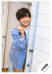 少年忍者 22年ISLAND TVプロフィール写真撮影オフショット第1弾 内村颯太 公式写真 *1枚