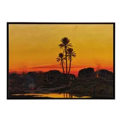 【B4サイズ（約25x36cm）】【bn-poster-5252】フレーム付き ポスター 名画 絵画 横 インテリア おしゃれ デジタルリマスター