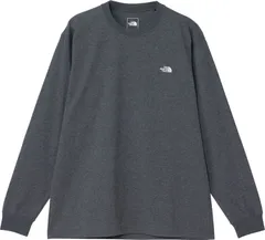 ザ・ノース・フェイス THE NORTH FACE アウトドア ロングスリーブフラッシュドライヌプシコットンティー メンズ 長袖 Tシャツ ロンT トップス コットン 綿100 吸汗速乾 シンプル 普段着  NT32535 ZC ミックスチャコール
