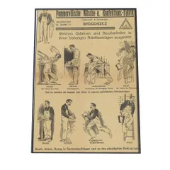 【A4サイズ（約21x30cm）】【bn-poster-532】海外 レトロ ポスター Arbeitsanzugen ausgesetzt (1930s) レトロ ポスター デジタルリマスター インテリア おしゃれ ポスター モダン  特大 小さい 縦