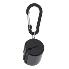 【公式】ESFUERZO（エスフエルソ） ロッドホルダー 釣り カラビナ 手のひらサイズ ロッドホルスター ロッドクリップ ロッドキーパー ロッドスタンド 竿掛け 竿立て 竿受け 腰 固定 角丸でロッドを傷つけない（1個セット）