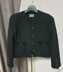 55) ファブリックカレッジ ツイードジャケット