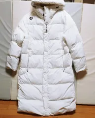 3XL デサント グース ロングダウンジャケット アウター 白 1370