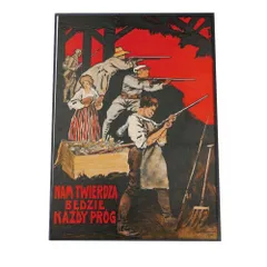 【B3サイズ（約36x51cm）】【bn-poster-561】海外 レトロ ポスター Nam twierdz? b?dzie ka?dy prog (1920) レトロ ポスター デジタルリマスター インテリア モダン  特大 小さい 縦