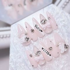 ネイルチップ ┋ 量産型 ┋ ちゅるんネイル ┋ オタクネイル ┋ 千鳥柄