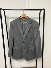 グレー メンズ スーツ ジャケット 807