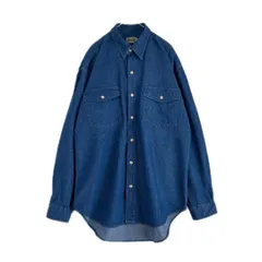 old　UNIQLO　デザインシャツ　デニム　ヴィンテージ　80ｓ　90ｓ