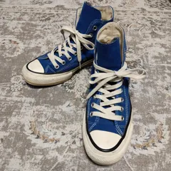 コンバース　オールスター　 CONVERSE　ALLSTAR チャックテイラー　アディクト　ビブラムソール  【サイズ】  24cm　スニーカー　キャンバススニーカー　ブルー　靴　コンフォート