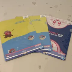 新品未使用 星のカービィ 一番くじ プププな新生活 クリアファイル 6枚セット