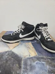 NIKE ナイキ DUNK HIGH RETRO ダンクハイ レトロ 27.5cm DJ6189-001 ブラック×ホワイト スケートボード スケシュー