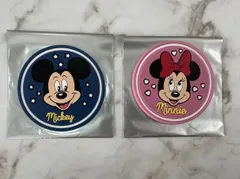 littc リトシー ディズニー ミニー ミッキー ラバー コースター 2枚