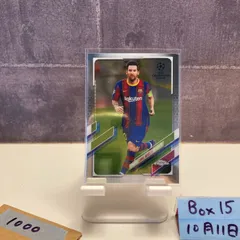 2021 Topps chrome UEFA Champions League Lionel Messi FC Barcelona カード