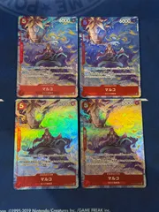 マルコ　プロモ　4枚セット　ワンピースカード　パラレル　マッチングバトル