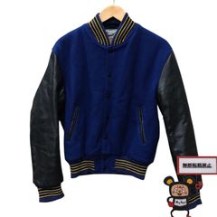 Golden Bear スタジャン Lサイズ 紺色/濃い黄色　ヴィンテージ Golden Bear スタジャン Lサイズ 紺色/濃い黄色 ヴィンテージ - メルカリ