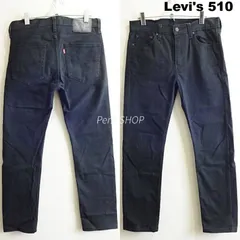 リーバイス　510　W80cm　スキニーデニム　ストレッチ　メンズ　ブラック　Sz.30　Levi's