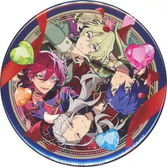 【中古】バッジ・ピンズ Eden(ジャケットデザイン) 76mm缶バッジ 「CD あんさんぶるスターズ!! ESアイドルソング season3 Adam / Melting Rouge Soul / Eve / Ruby Love」 アニメイト購入特典