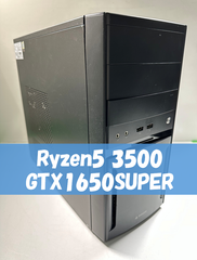 格安ゲーミング/ryzen5 3500/gtx1650super/Windows11home/メモリ16GB/SSD128GB/HDD1TB/マウスコンピューター/mouse computer/DT-6G-B450