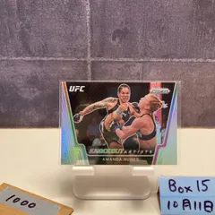 2021 Panini Amanda Nunes UFC Knockout Artists Silver Prizm  カード