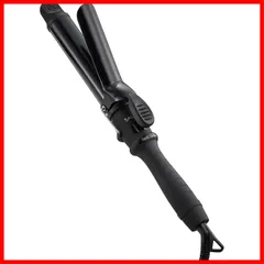 【特価商品】32mm コテ 海外対応 ヘアアイロン カール SL-008AB セラミック サロニア ブラック SALONIA