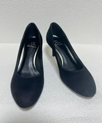 Himiko on rouge パンプス　黒  23cm スウェード　新品