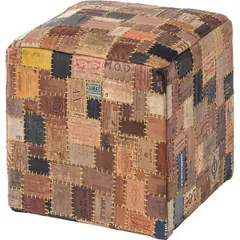 【ポイント14倍！12/5限定】 キューブスツール 約W40×D40×H44cm ブラウン  完成品