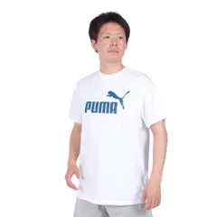 [プーマ] カジュアル ESS+ MX NO1 ロゴ リラックス SS Tシャツ 680695 メンズ 24年春夏カラー ホワイト(02) [24年春夏カラー プーマ ホワイト(02)] [M]