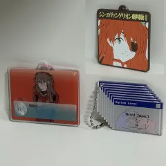 エヴァンゲリオン アスカ レイ 非公式グッズ キーホルダー