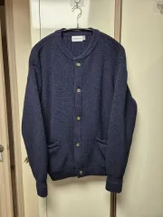 エスピオナージ ヘビーウェイト カーディガン ネイビー XL
