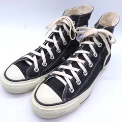 コンバース スニーカー ハイカット オールスター チャックテイラー シューズ 靴 黒 レディース 5.5サイズ ブラック CONVERSE 【中古】