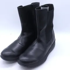 エムビーティー サイドゴアブーツ ビブラムソール シューズ ブランド 靴 黒 メンズ 42サイズ ブラック MBT 【中古】