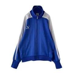 90s　PUMA　トラックジャケット　刺繍ロゴ　ヒットユニオン　ロングリブ