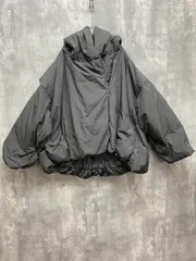 Samansa Mos2 サマンサモスモス mft-1304517 ダウンフェザーフード ブルゾン ジャケット sizeF/チャコールグレー ◆■◎レディース