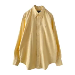 RALPH LAUREN　デザインシャツ　マルチカラー刺繍ロゴ　インパクト21