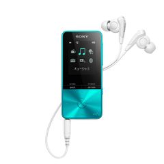 Sony Walkman S Series 4GB NW-S313 MP3 Player with Bluetooth, Up to 52 Hours of Continuous Playback, Includes Earphones, 2017 Model, Blue, NW-S313 L [Blue] [4GB] [Earphones Included]