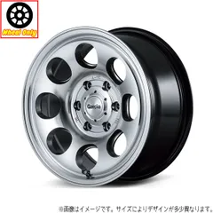 ハイエース 16インチ アルミホイール 6穴139.7 | MIDホイール ガルシア パーム8 6.5J +38 4本セットのサムネイル