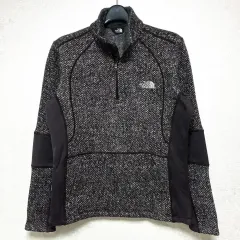 S 90 THE NORTH FACE レディース ハーフジップ 長袖Tシャツ